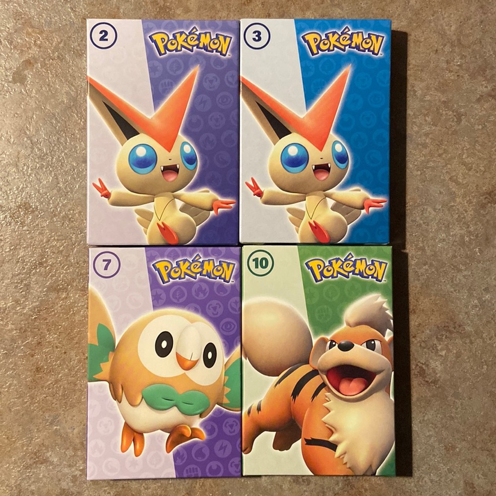 Pokémon McDonald's cards- brand new in box